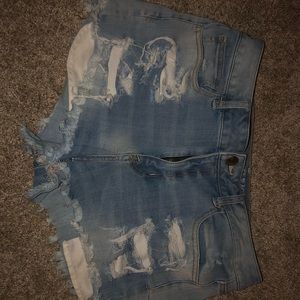American eagle denim shorts
